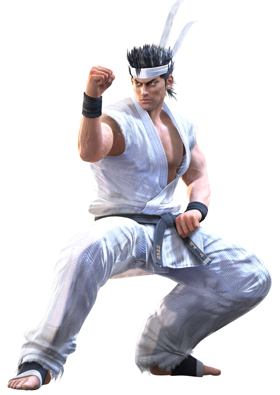 Akira Yuki (Virtua Fighter) Art from Sonic & Sega All-Stars Racing