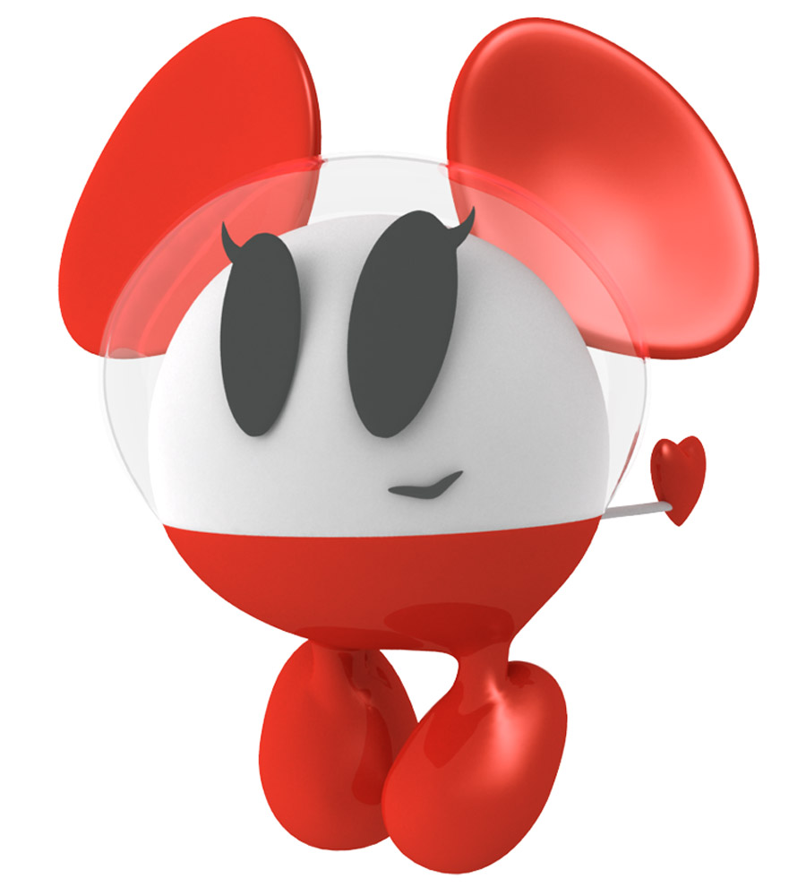 ChuPea (ChuChu Rocket!) Art from Sonic & Sega All-Stars Racing