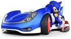 Sonic Posing With Vehicle