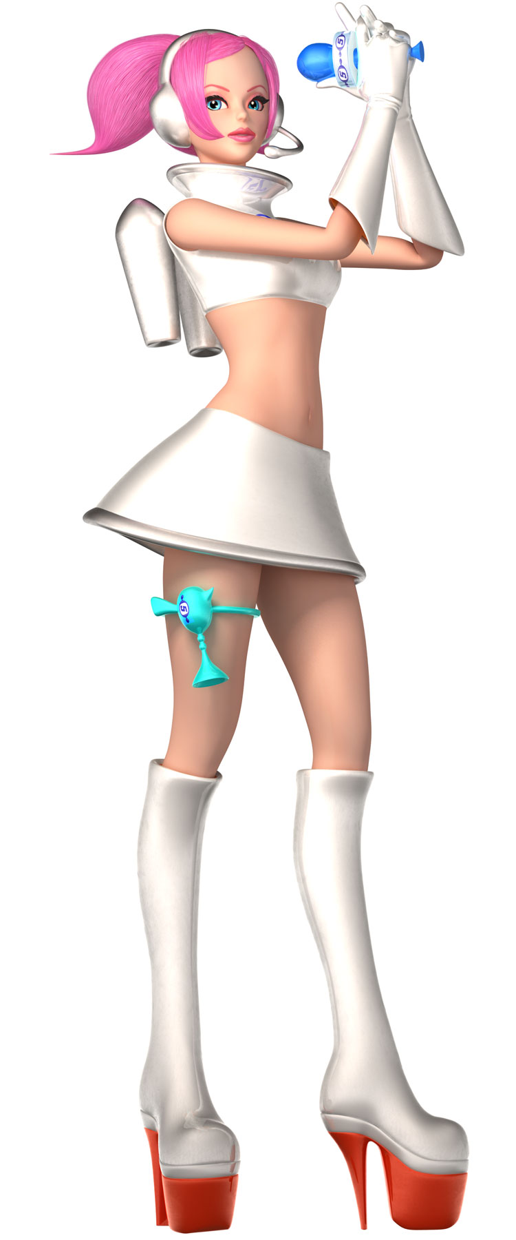 Ulala (Space Channel 5) Art from Sonic & Sega All-Stars Racing