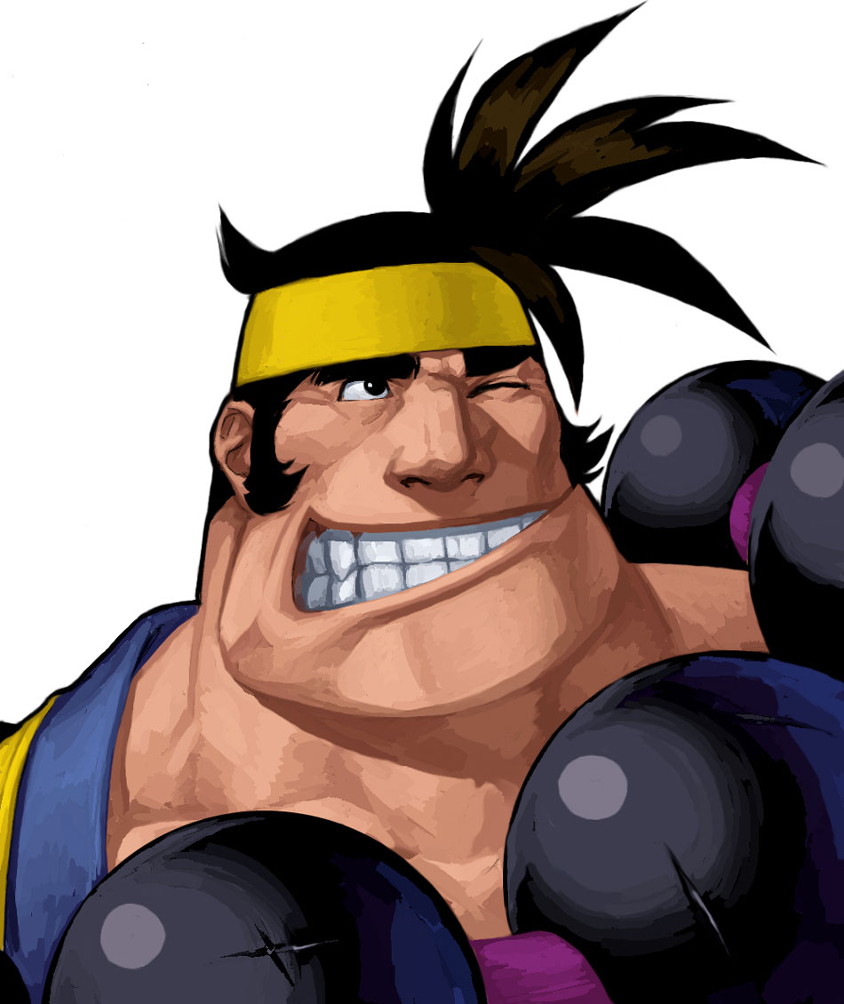 Gaira Caffeine Art from Samurai Shodown V