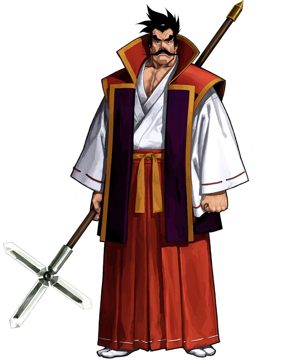 Gaoh Kyougoku Hinowanokami Art from Samurai Shodown V