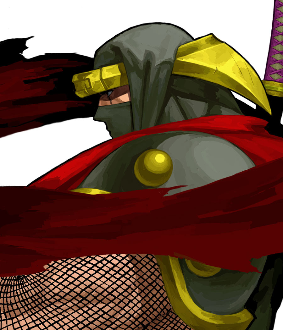 Hanzo Hattori Art from Samurai Shodown V