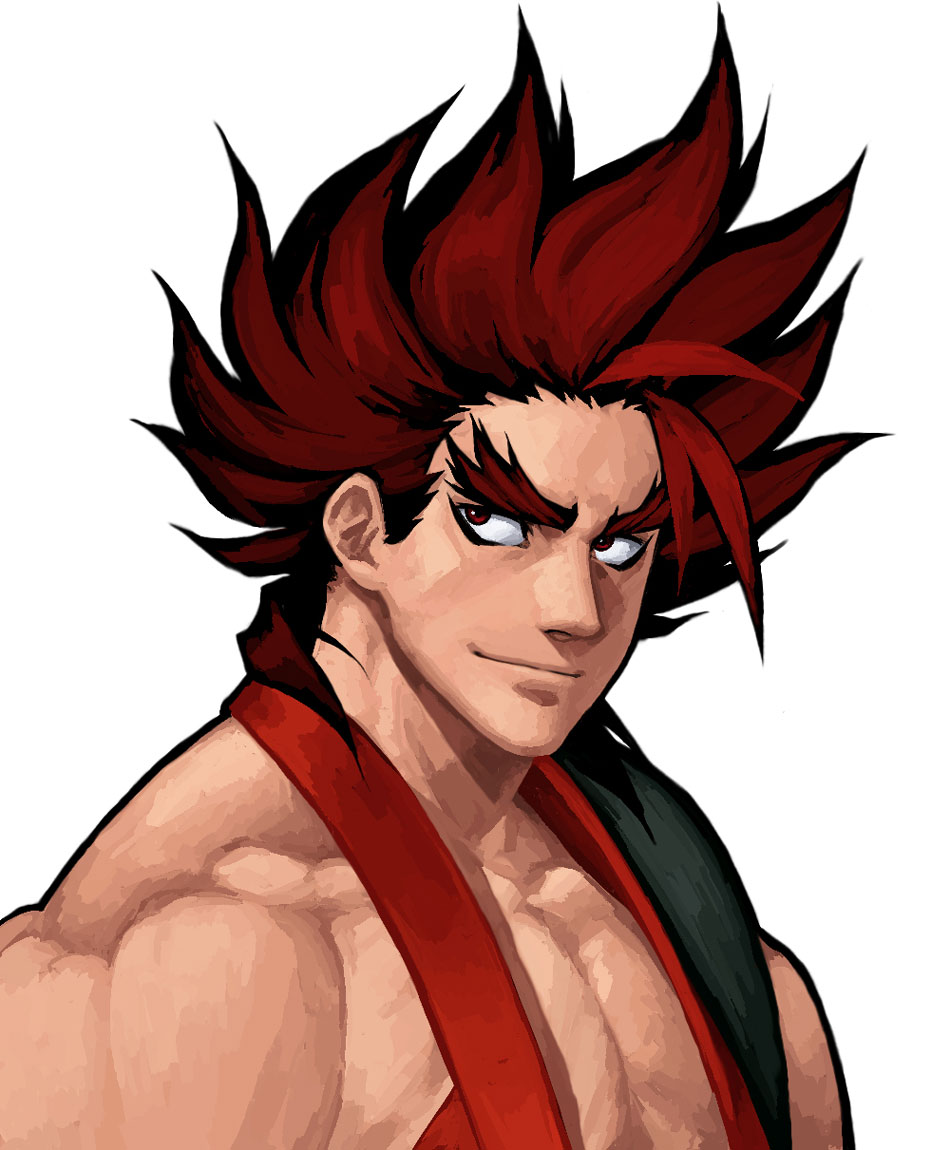 Kazuki Kazama Art from Samurai Shodown V