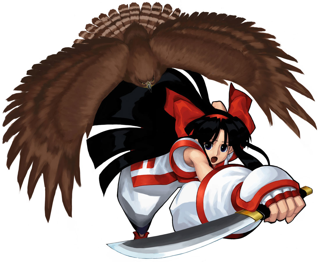 Nakoruru Art from Samurai Shodown V