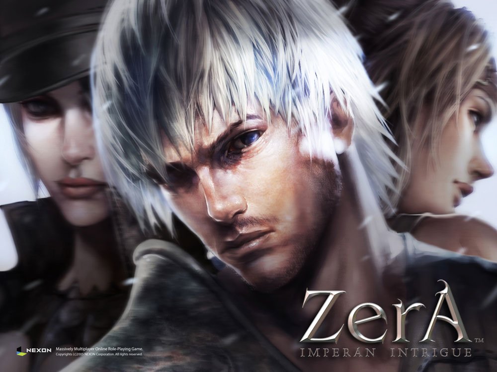 Character Faces Art from ZerA Imperan Intrigue