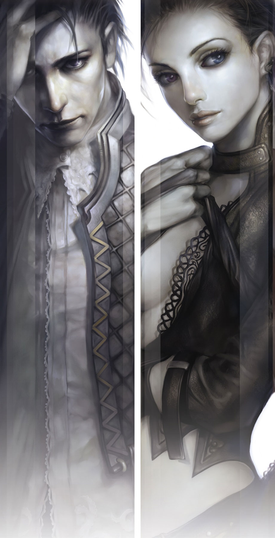 Summoner Portraits Art from ZerA Imperan Intrigue
