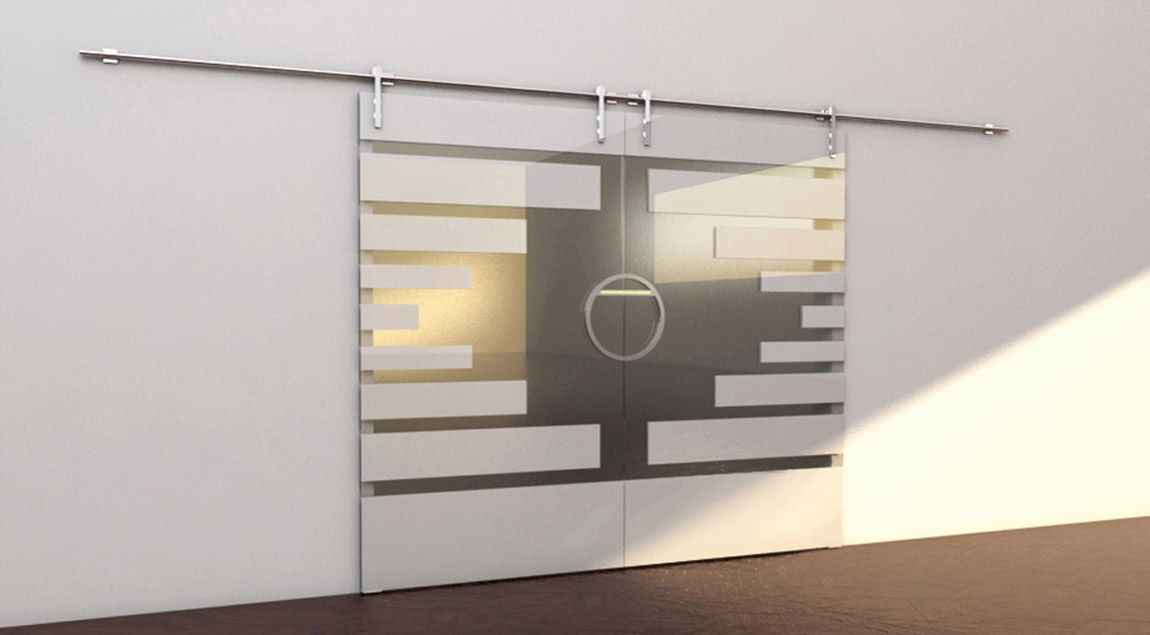 Abstergo Door Design Art from Assassin's Creed IV: Black Flag