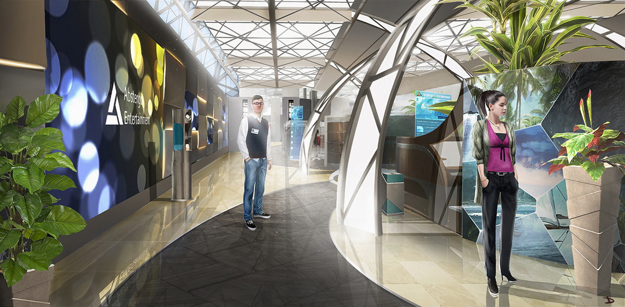 Abstergo Interior Design Art from Assassin's Creed IV: Black Flag