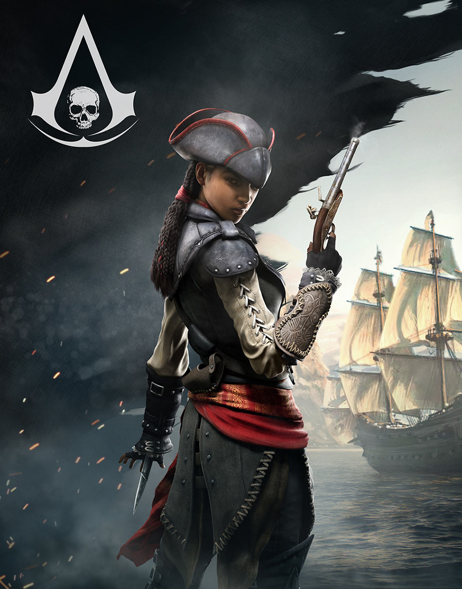Aveline Promo Art from Assassin's Creed IV: Black Flag