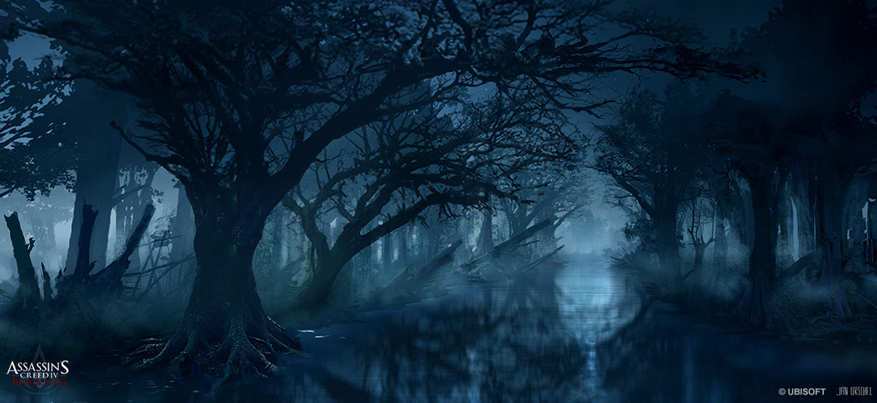 Charleston Bayou Art from Assassin's Creed IV: Black Flag