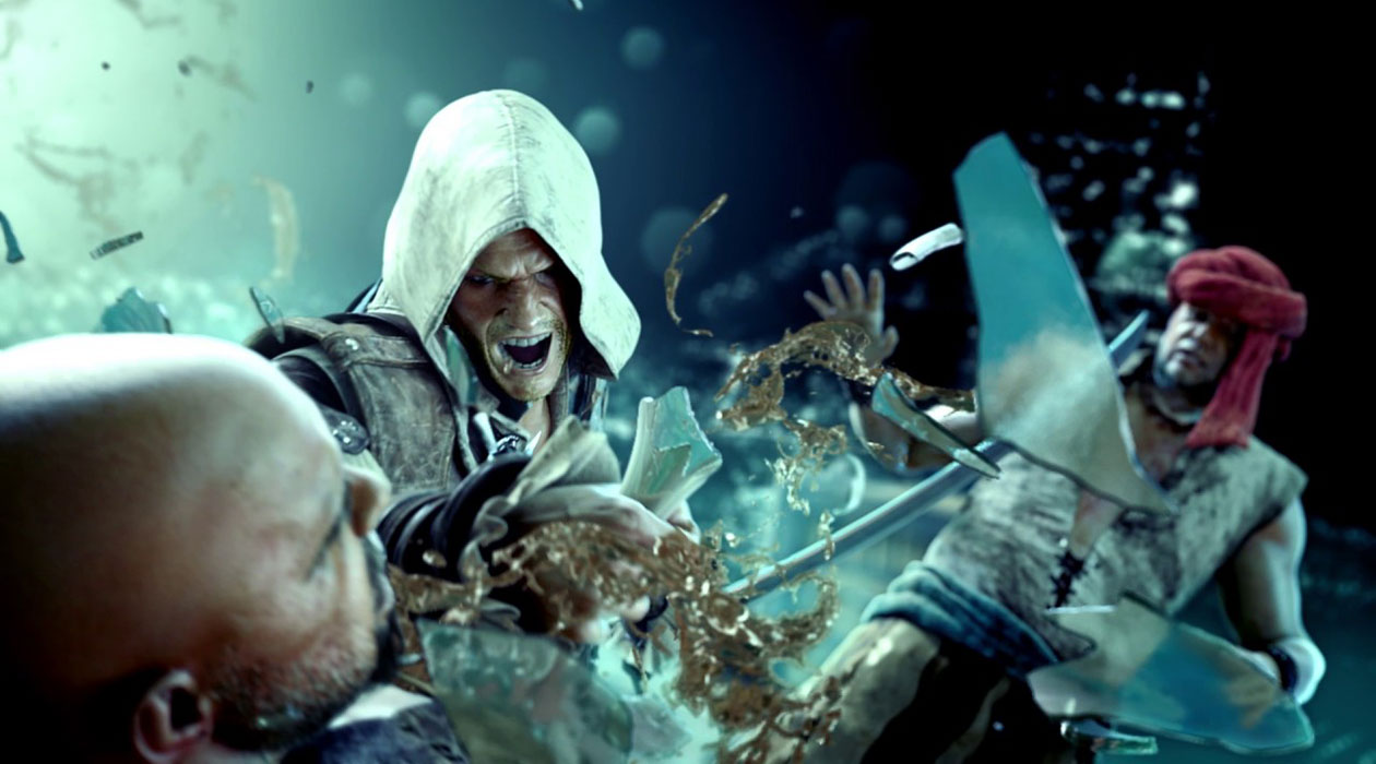 Cinematic Render from Assassin's Creed IV: Black Flag