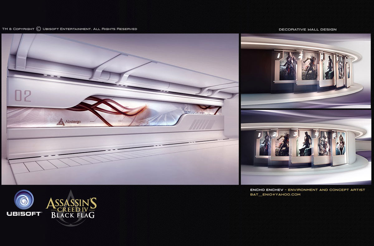 Decorative Wall Design Art from Assassin's Creed IV: Black Flag