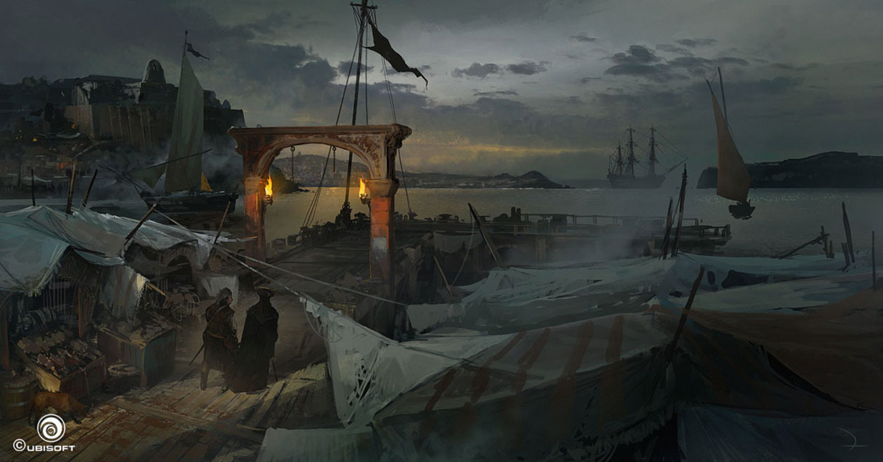 Dock Art from Assassin's Creed IV: Black Flag