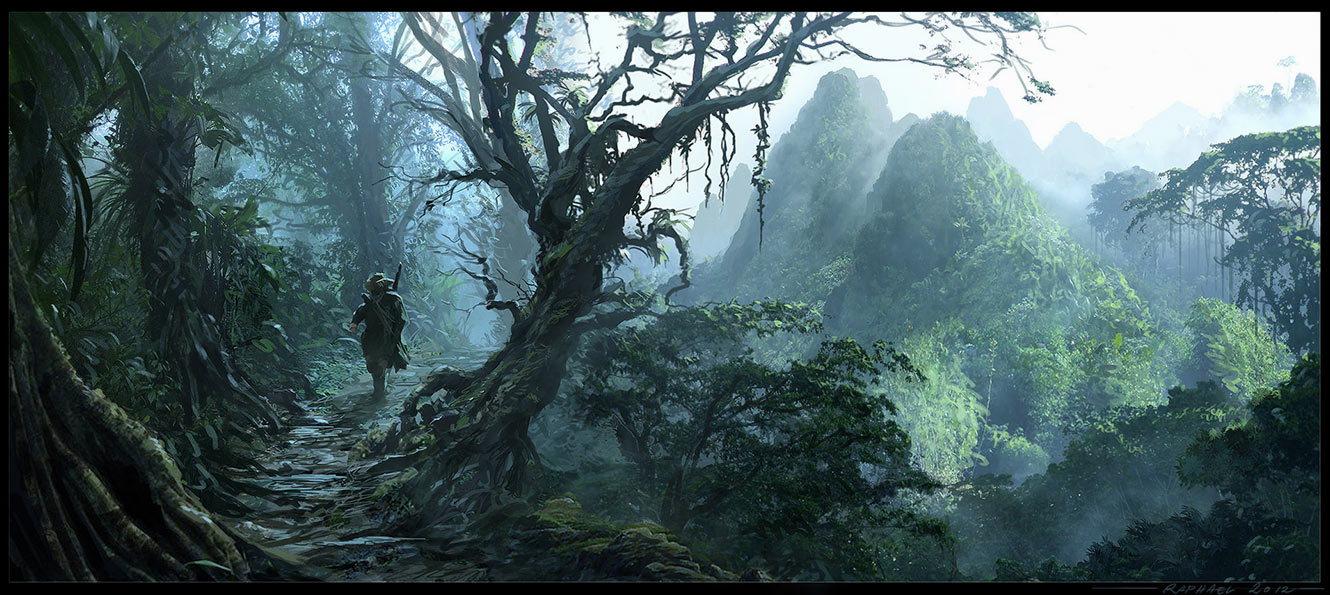 Jungle Path Art from Assassin's Creed IV: Black Flag
