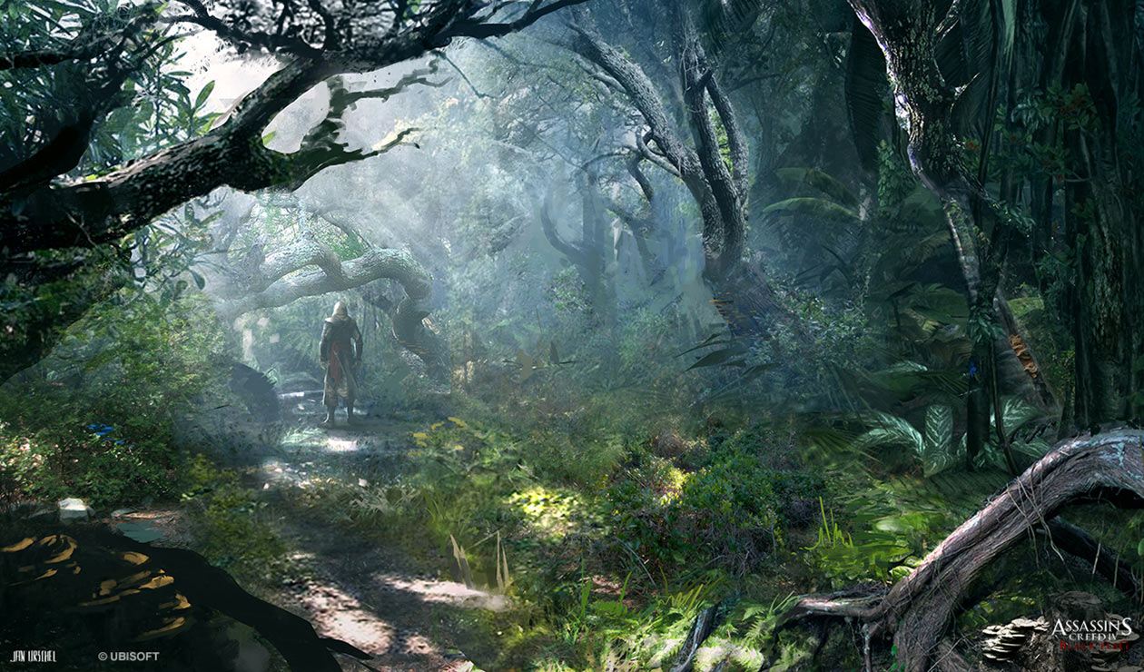 North Carolina Jungle Art from Assassin's Creed IV: Black Flag