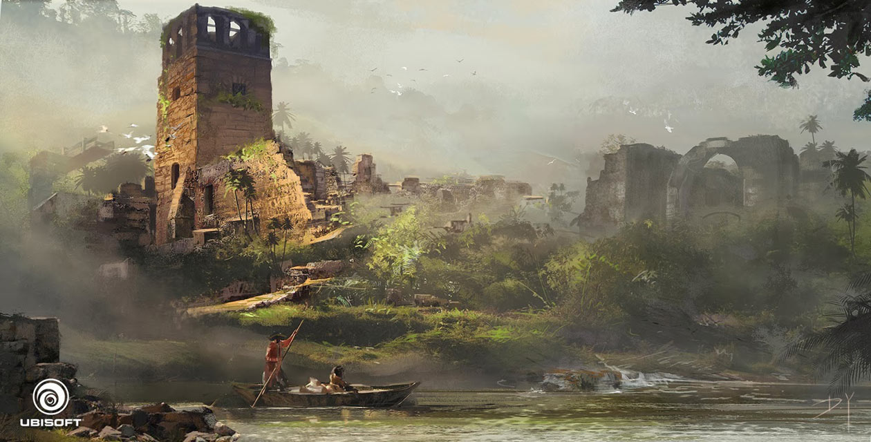 Ruin Art from Assassin's Creed IV: Black Flag