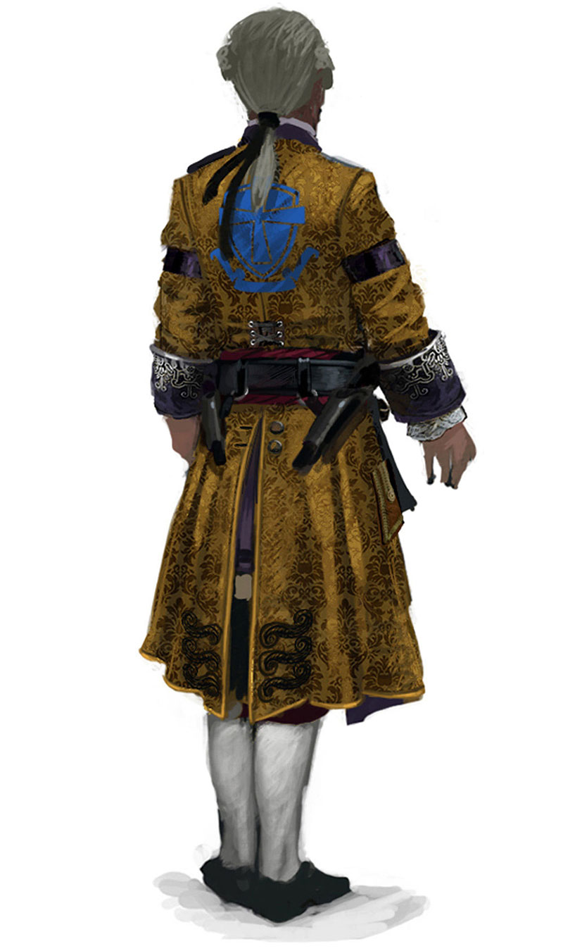 The Dandy Back Concept Art from Assassin's Creed IV: Black Flag