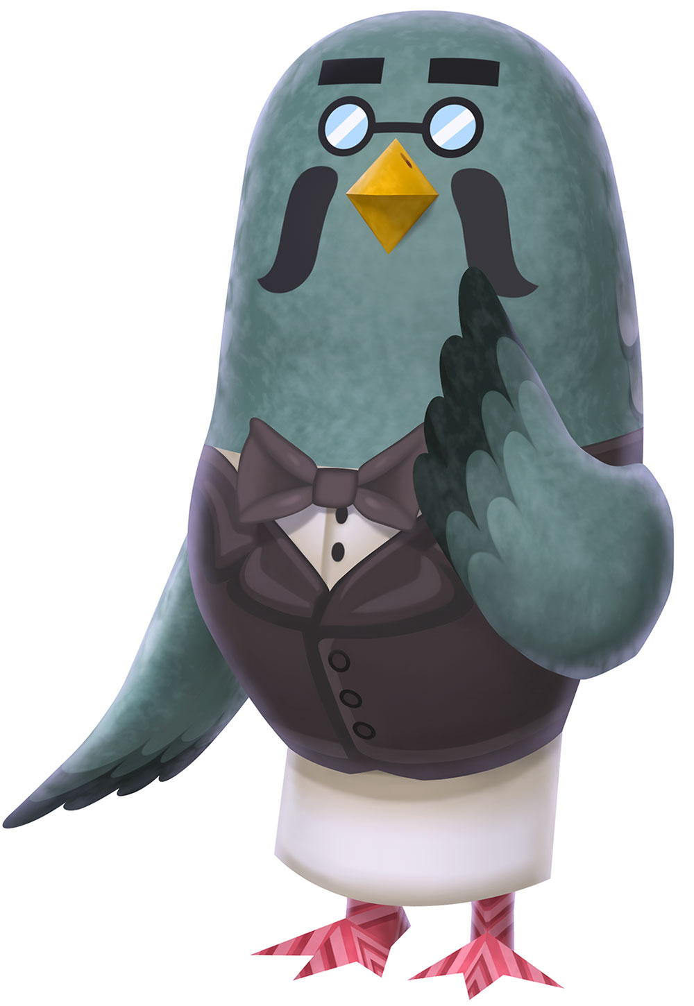 Brewster Art from Animal Crossing: New Leaf