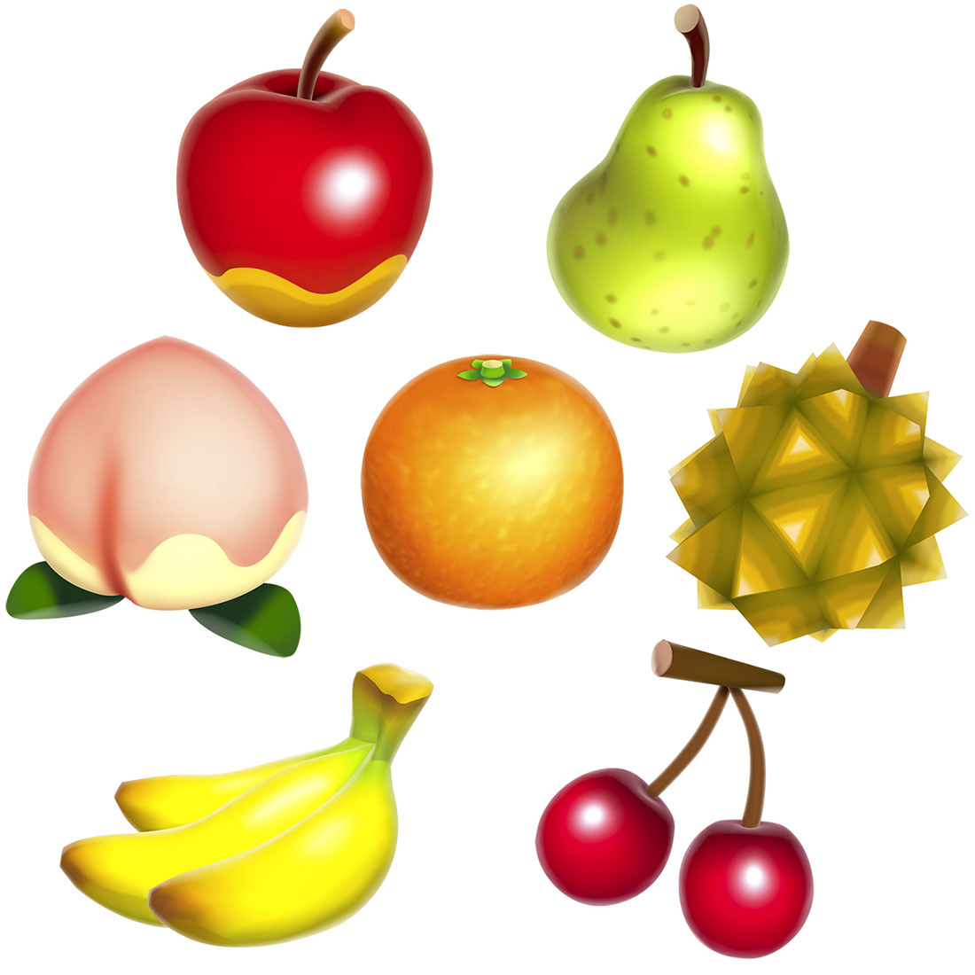 Fruit Art from Animal Crossing: New Leaf
