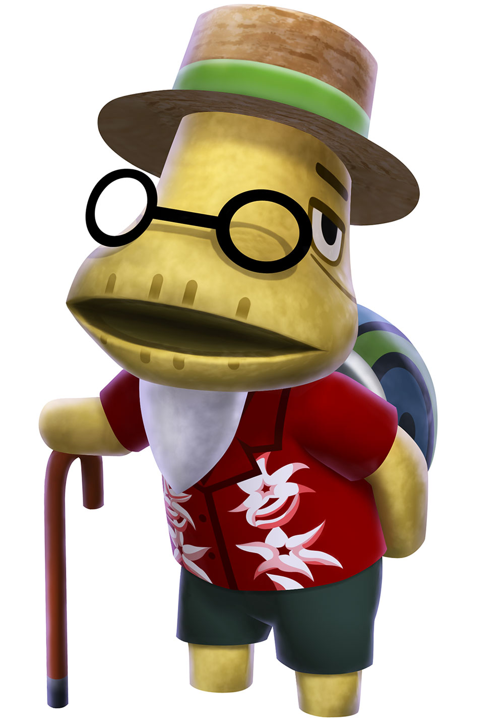 Mayor Tortimer Art from Animal Crossing: New Leaf