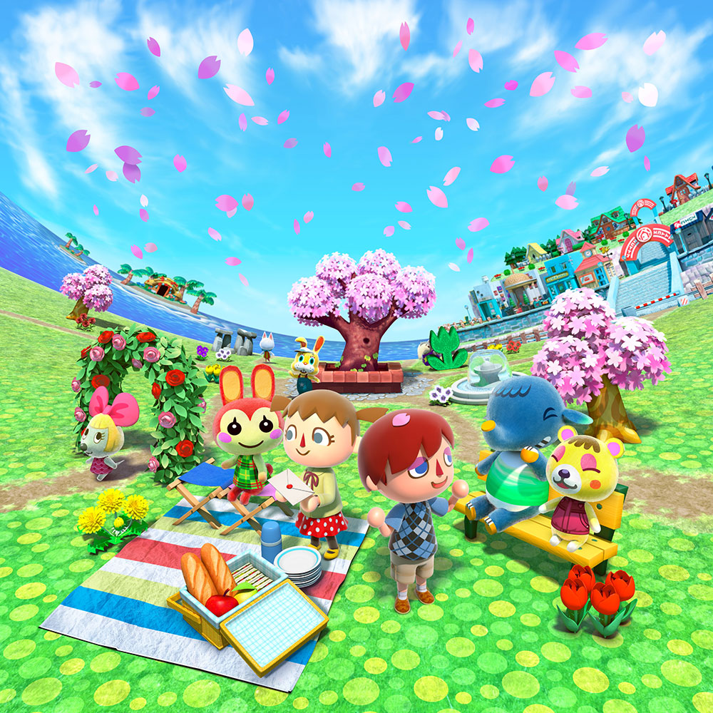 Spring Art from Animal Crossing: New Leaf