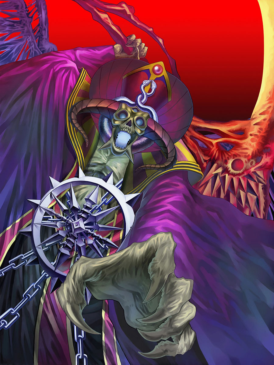 Dieu Mort Illustration from Arcana Heart 3
