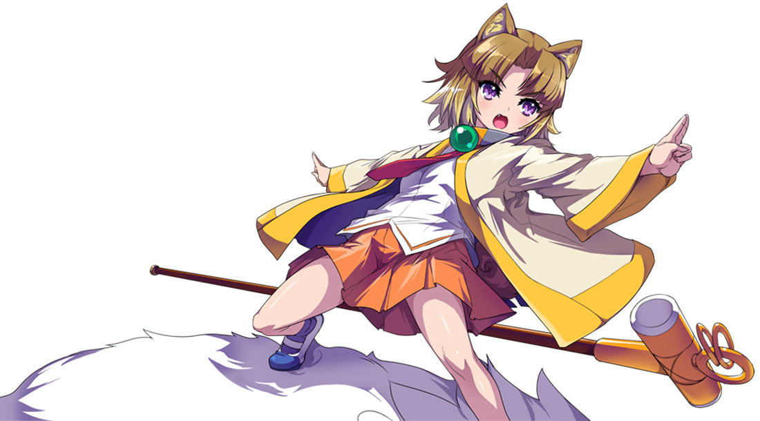 Nazuna Inuwaka Art from Arcana Heart 3