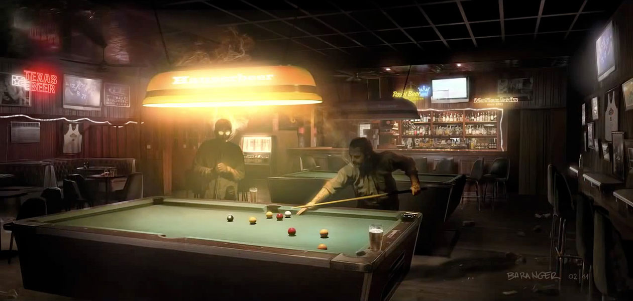 Bar Art from Beyond: Two Souls