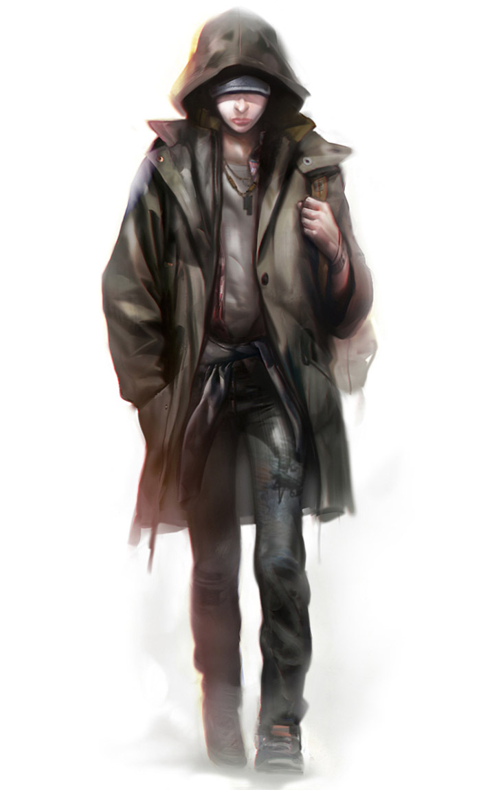 Jodie Concept Art from Beyond: Two Souls