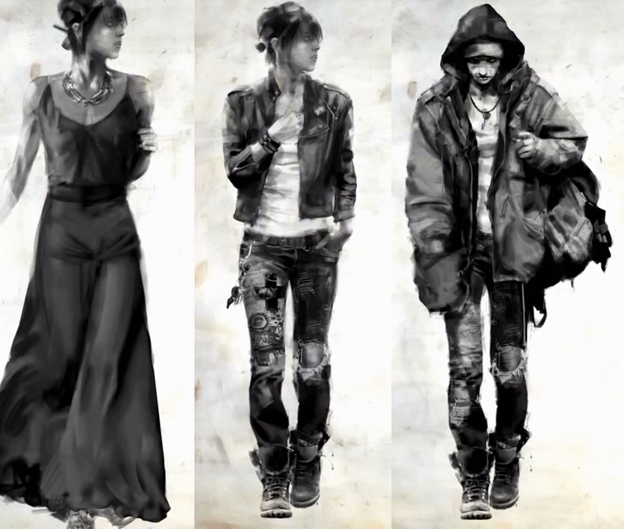 Jodie Concept Art from Beyond: Two Souls