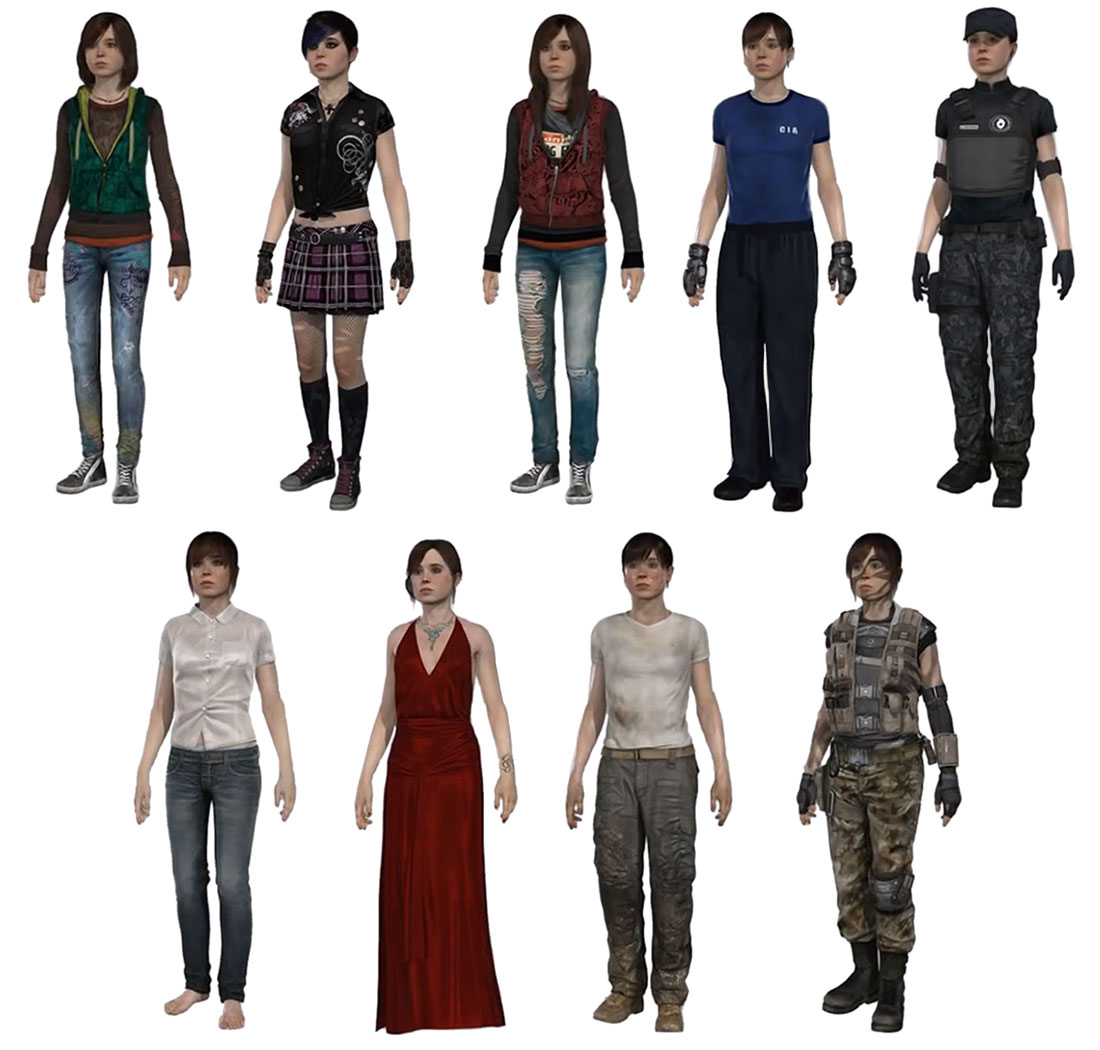 Jodie Versions Art from Beyond: Two Souls