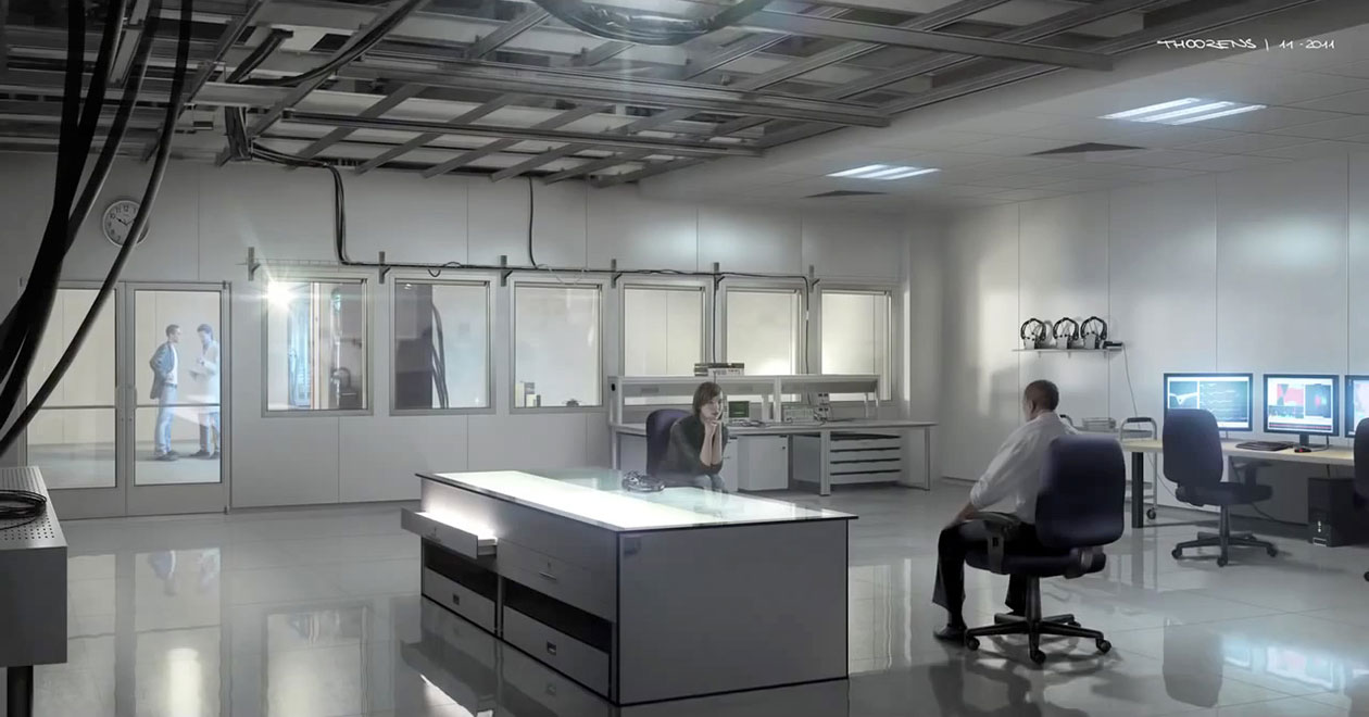 Room Concept Art from Beyond: Two Souls