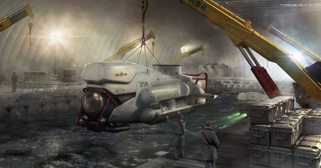 Submarine Art from Beyond: Two Souls