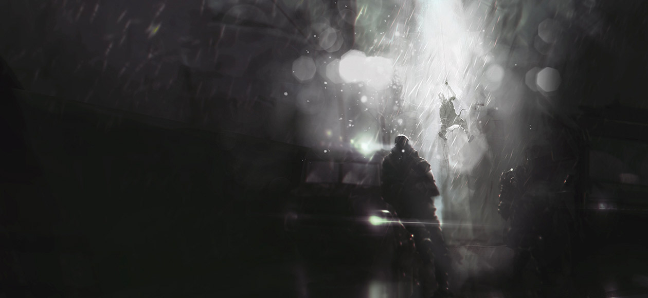 SWAT Drop Art from Beyond: Two Souls