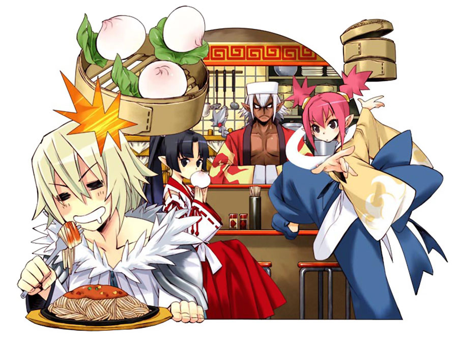 Food Shop Art from Disgaea D2: A Brighter Darkness