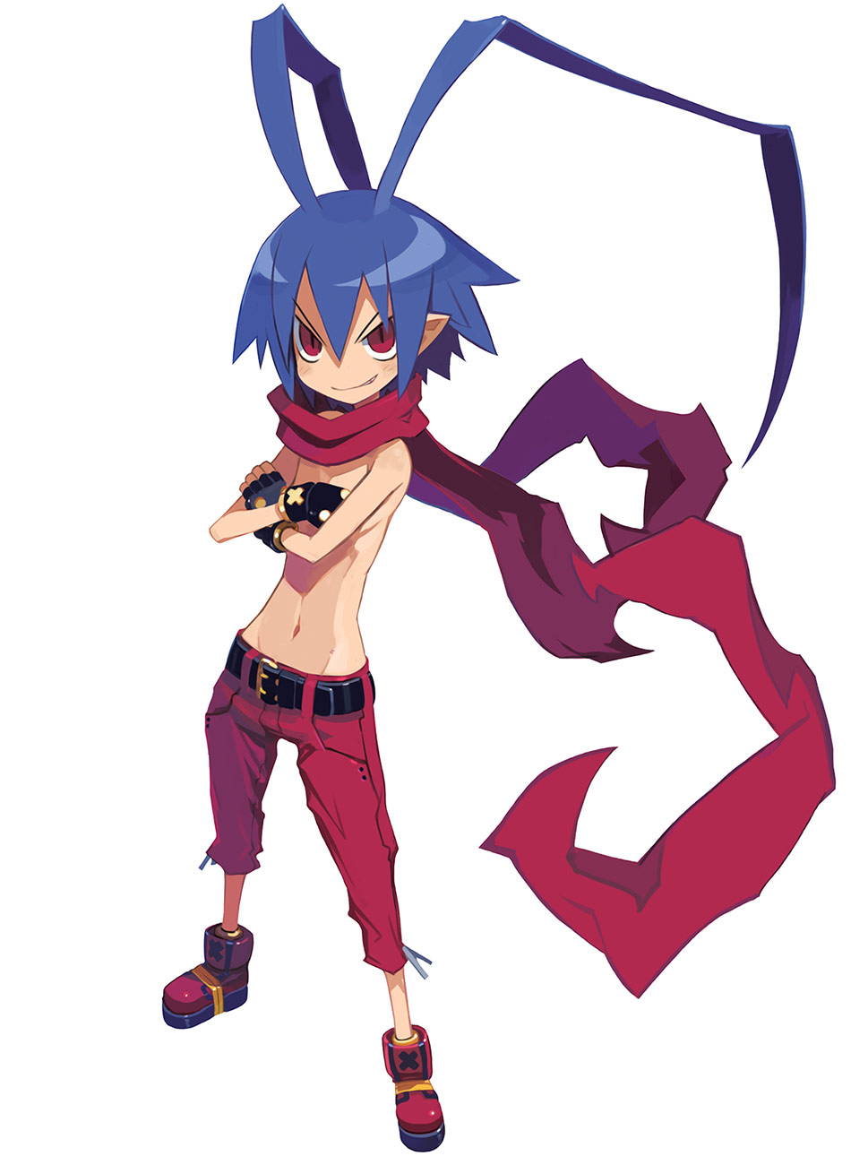 Laharl Art from Disgaea D2: A Brighter Darkness
