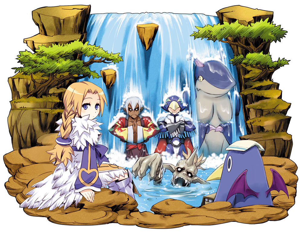 Water Pool Art from Disgaea D2: A Brighter Darkness