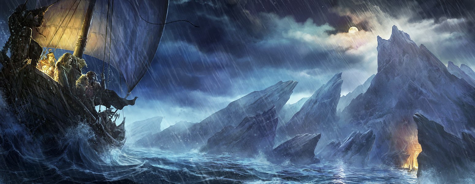 Bitter Black Isle Art from Dragon's Dogma: Dark Arisen