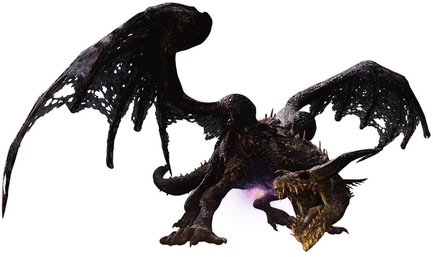 Cursed Dragon Art from Dragon's Dogma: Dark Arisen