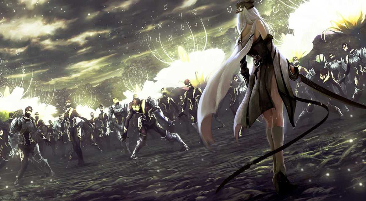 Battlefield Art from Drakengard 3