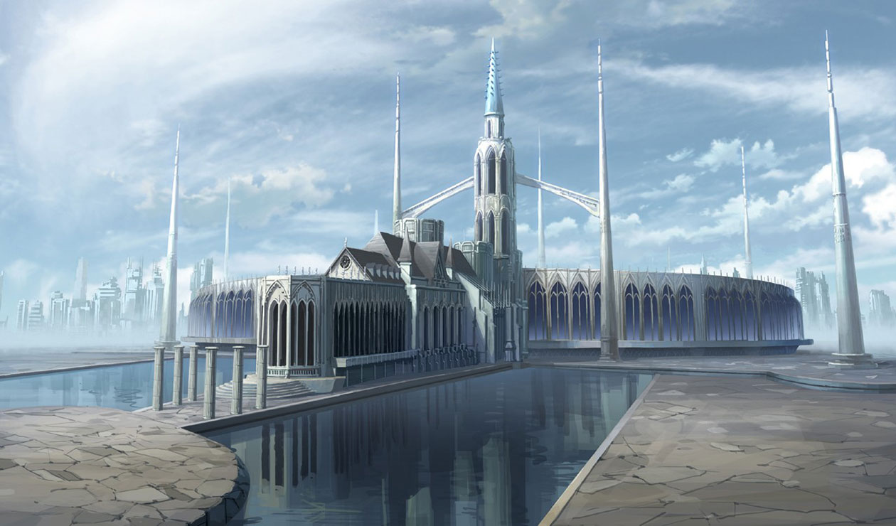 Church Art from Drakengard 3