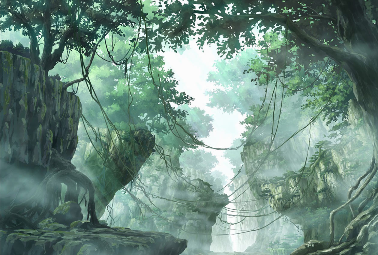 Country of Forest Art from Drakengard 3