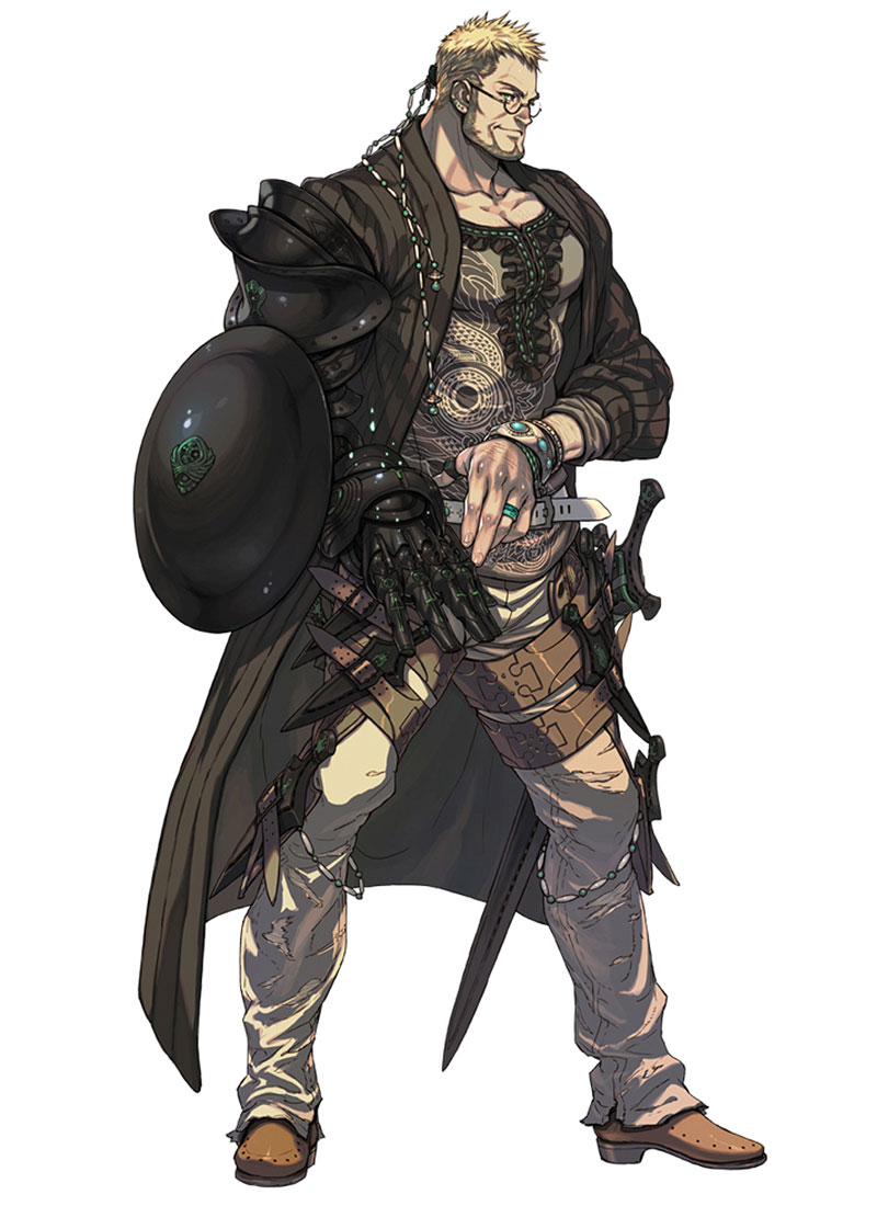 Decadus Art from Drakengard 3