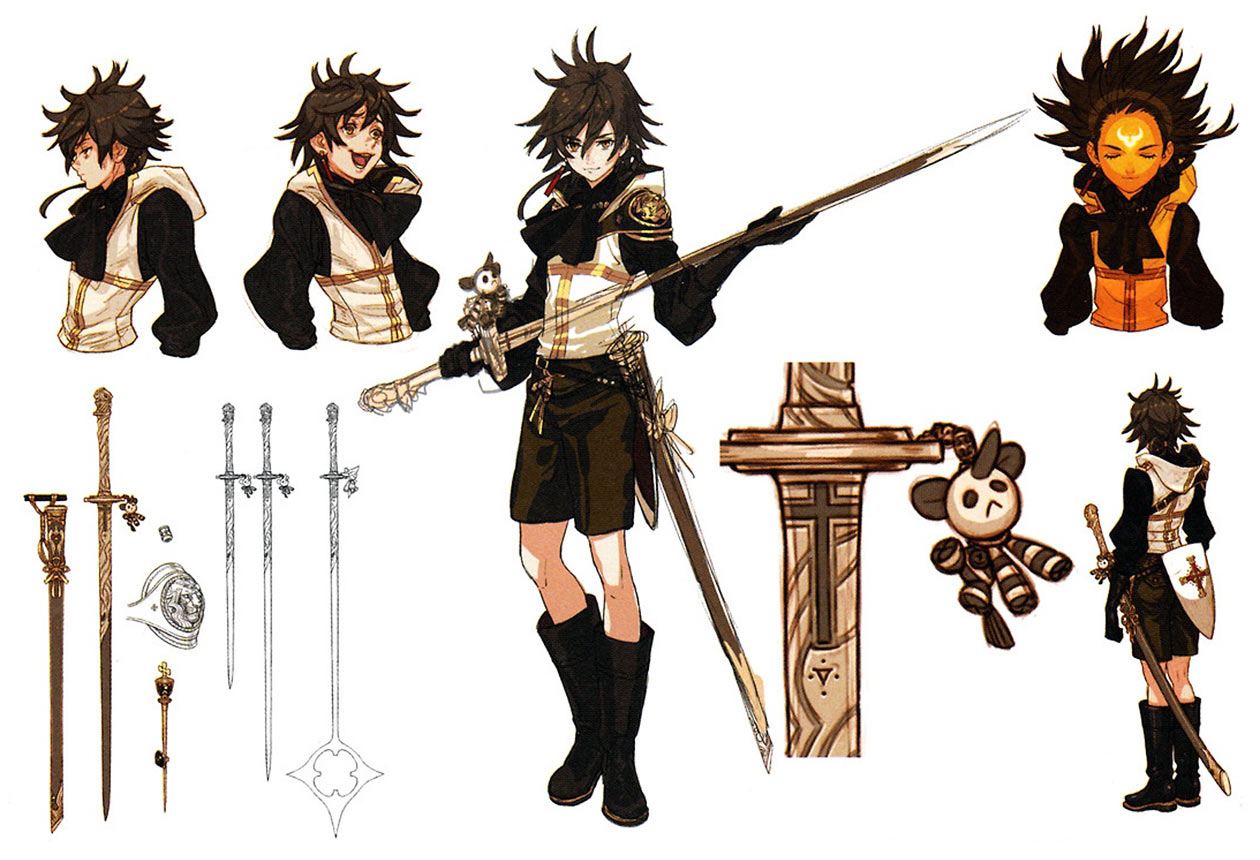 Dito Concept Artwork from Drakengard 3