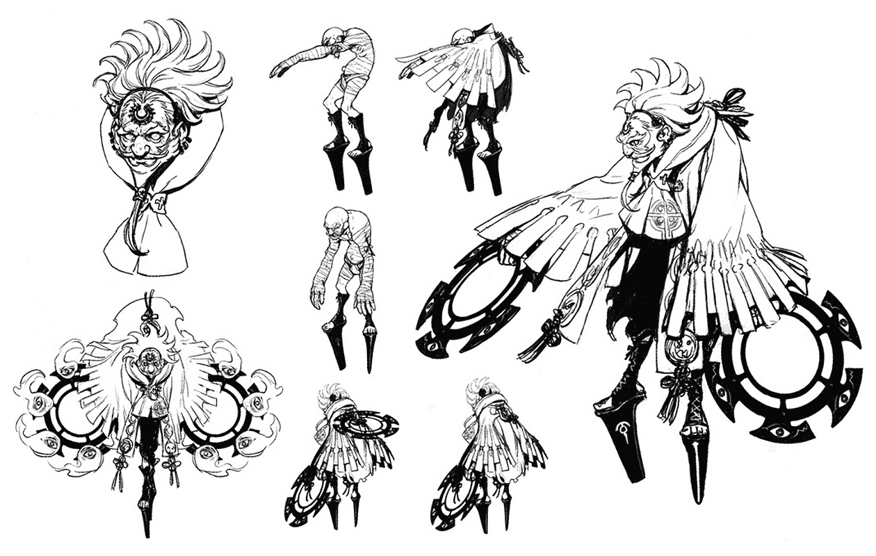 Octa Sketches from Drakengard 3