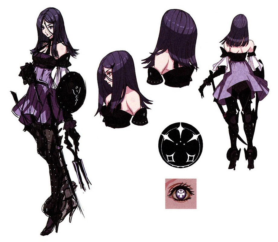 Three Concept Artwork from Drakengard 3