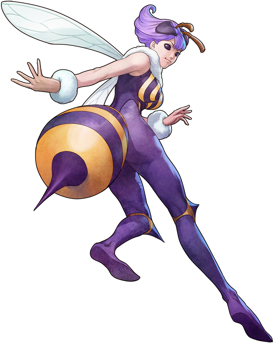 Q-Bee Art from Darkstalkers Resurrection