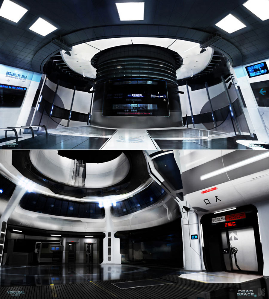 Security Area Art from Dead Space 2