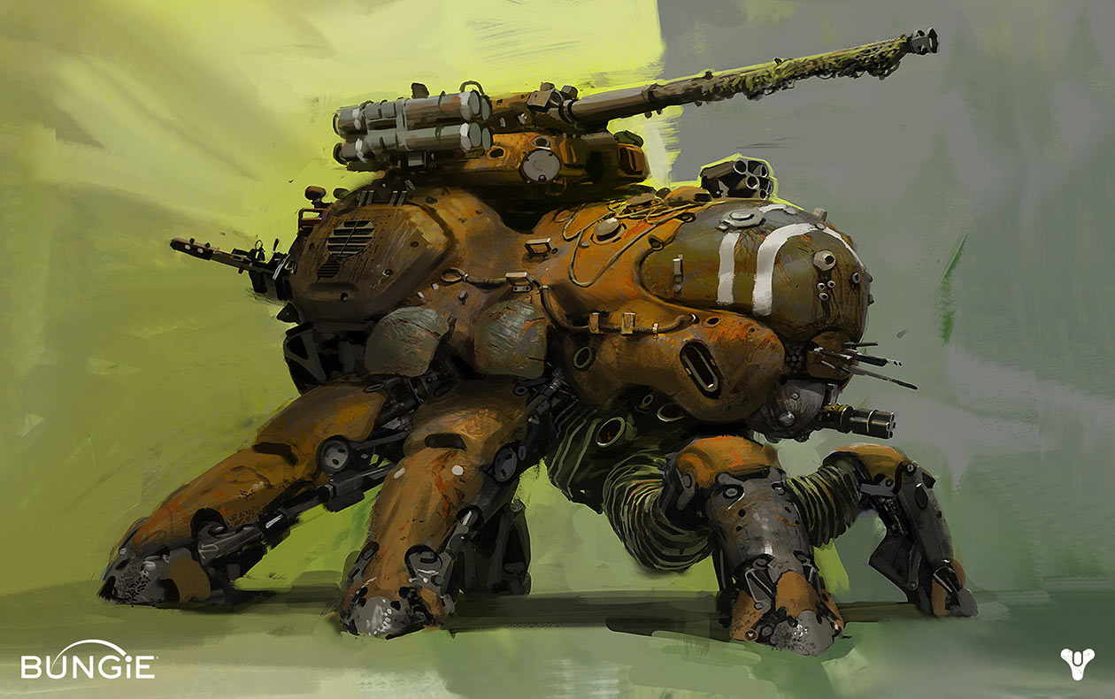 Devil Walker Art from Destiny